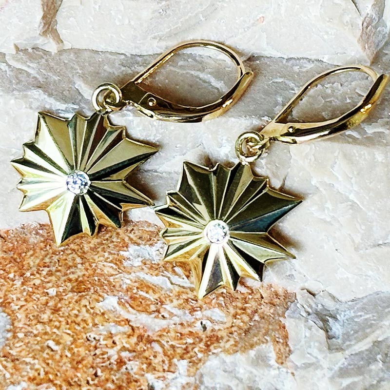 Dvostrane viseće naušnice